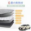 Solaay [6 Layer Structure Material] Aqua NHP10 NHP10H Type Sun Shade Sun Protection Aqua