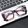 Fashionable Large Frame Men's and Women's Presbyopia Glasses Anti-blue Light High-definition Reading Glasses Diopter To 0+4.0