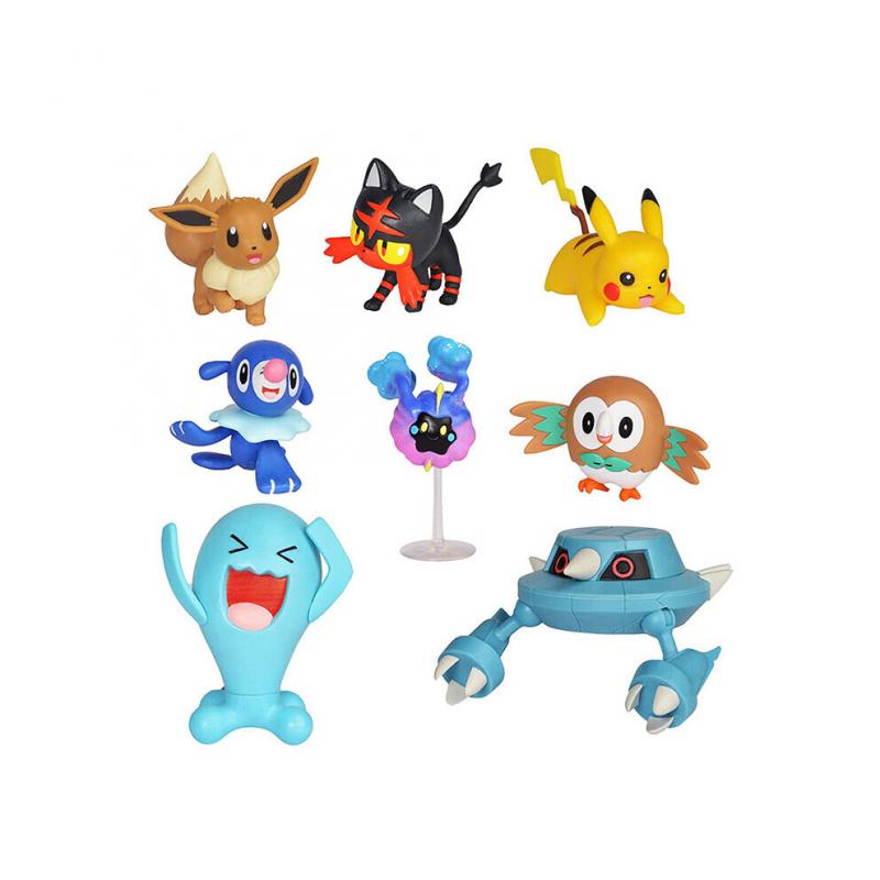 8pc Pokémon Battle Figure Multi Pack