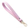 Portable PU Leather Bag Wrist Strap Replacement Soft Bag Strap Handle Solid Color Purse Handle Bag Accessories