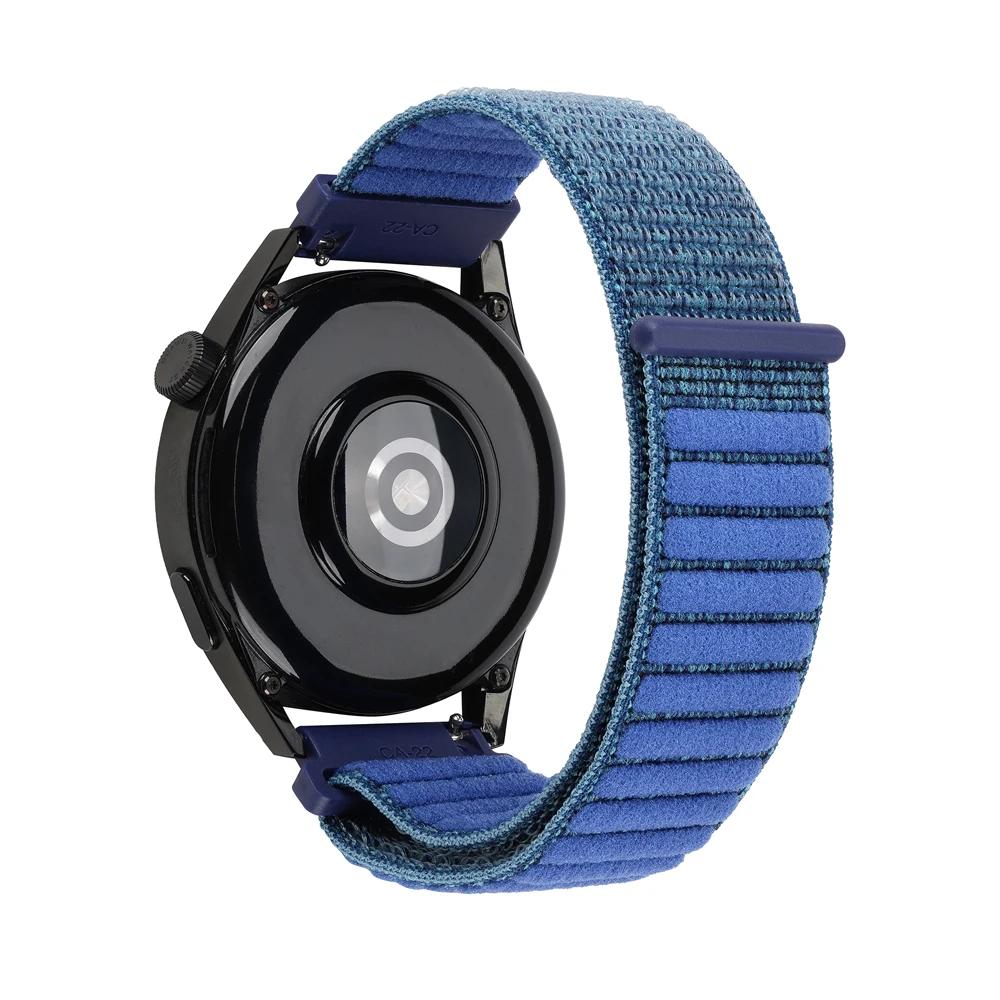 Nylon Loop Band For HUAWEU WATCH 5 4 3 Pro 46mm Strap GT 5 4 3 2 46mm/GT 3 2 42mm Replace Bracelet 22mm 20mm Watchband for HONOR