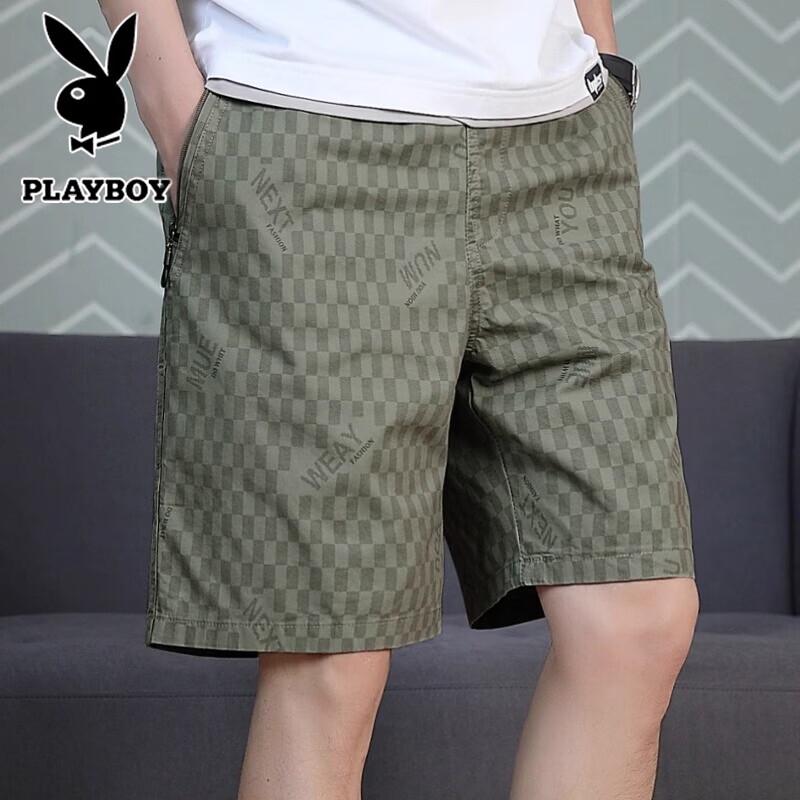 

PLAYBOY Men s Casual Summer Collection: Shorts & T-shirt 3XL
