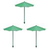 Litet Utomhusparasoll 10 Tum Diameter Växtparaply, UV-skyddande Skugga, Mini Ger Skugga Glasfiber Trädgårdsparaply till ?Försvara växter från