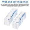12 Pcs Disposable Mopping Pad Refills Wet or Dry Use Mop Pad Replacements
