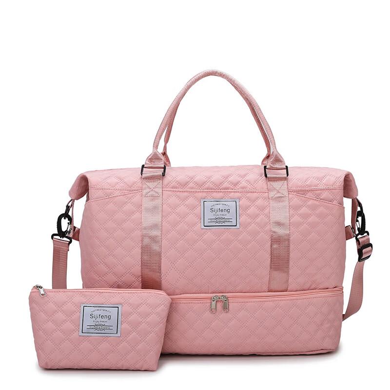 OLOMM Diamond Pattern Travel Bag Set
