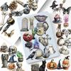50Pcs/Set Retro Magic Art. Halloween PET Stickers Waterproof DIY Fashion Doodle Decals Stickers
