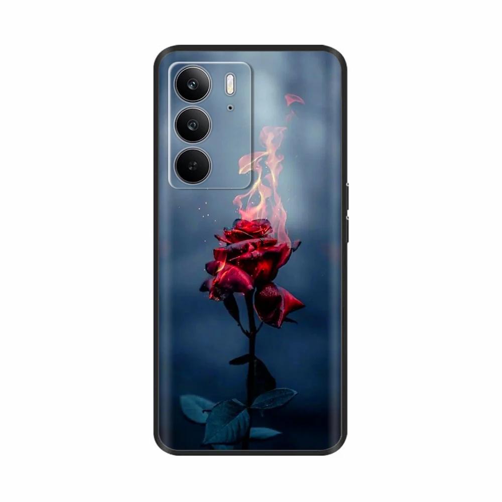 Für Realme C75 4G Handyhülle Abdeckung 6,72" Weiches Silikon Süßes Cartoon Bemaltes Funda Für Oppo Realme C75 RealmeC75 4G C 75 Schalen