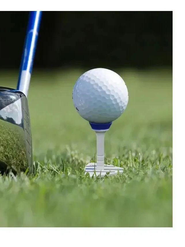 4 Pcs 33-55mm Adjustable-height Golf Tee Training Accessories