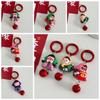 Ugly and Cute Cute Bell Keychain Northeast Girl Little Metal Keyring  Backpack Charm