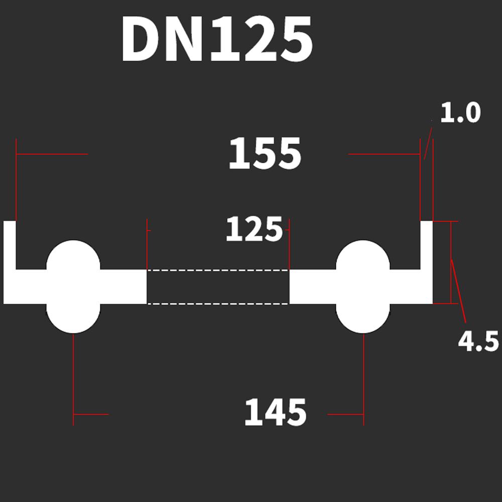 DN10-DN200 DIN Standard 3/4" 1.5" 2" -8" Tri Clamp EPDM Sanitary Seal Gasket Strip Homebrew