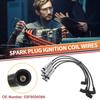 4 Pcs Spark Plug Wire Ignition Coil Cable No03F905409A for VW CADDY GOLF Jetta