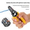 Multi-Functional Wire Stripper and Crimping Tool: Electrician's Stripping, Cutting, and Cable Pliers.