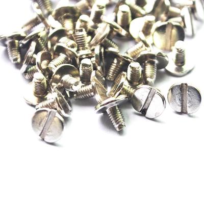 Rivetti in argento Punte a forma di cono Borchie a vite Kit di strumenti di fissaggio in metallo punk freddo artigianale fai-da-te per cinture
