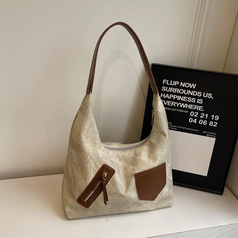 Premium sense large capacity tote bag women's new autumn and winter versatile fashion shoulder bag niche underarm bag