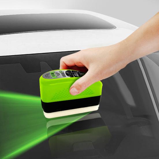 Kartáč na čištění olejového filmu na autoskla Čistič čelního skla s ergonomickou rukojetí na čelní sklo