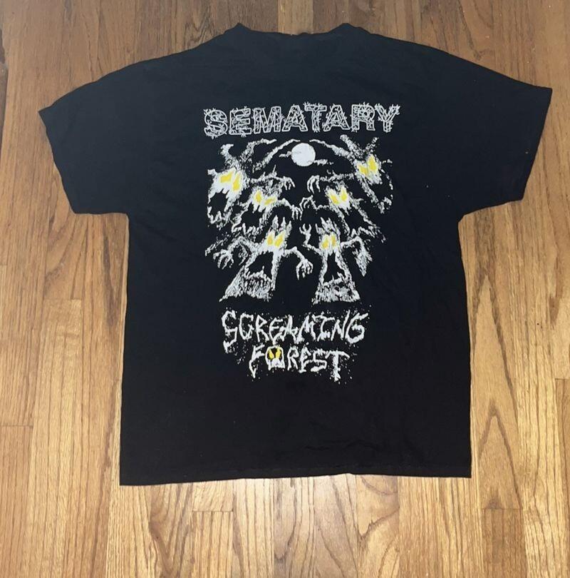 С Рождеством Сематери Черная Полноцветная Рубашка Подарок Для Фаната Унисекс Футболка L