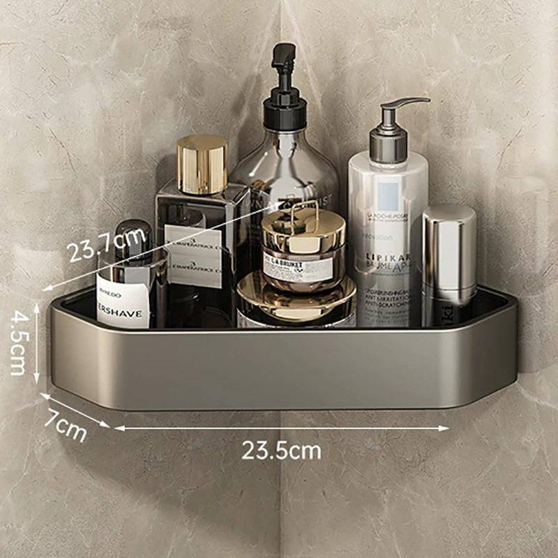 

Полки для ванной самоклеящиеся угловые полки органайзер для полотенец для ванной аксессуары для отделки ванной