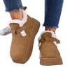 Birkenstock Damen 2025 Fleece-gefütterte Winter-Loafer mit dicker Sohle: Warme, pelzige, lässige Schneestiefel