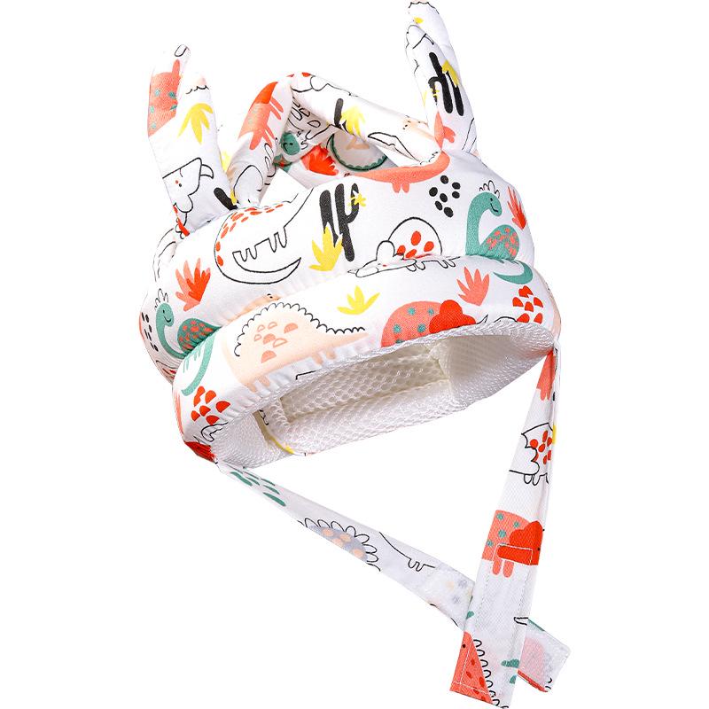 Baby Anti-Fall Head Protection Hat: Toddler Walking Safety Cushion, Breathable Summer Design.