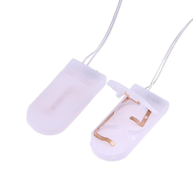 10Pcs Battery Holder Coin Cell Holder 1 X 3V/2 X 3V Cr2032 Lir2032 Battery Holder Button Battery Holder With Line On Off Switch