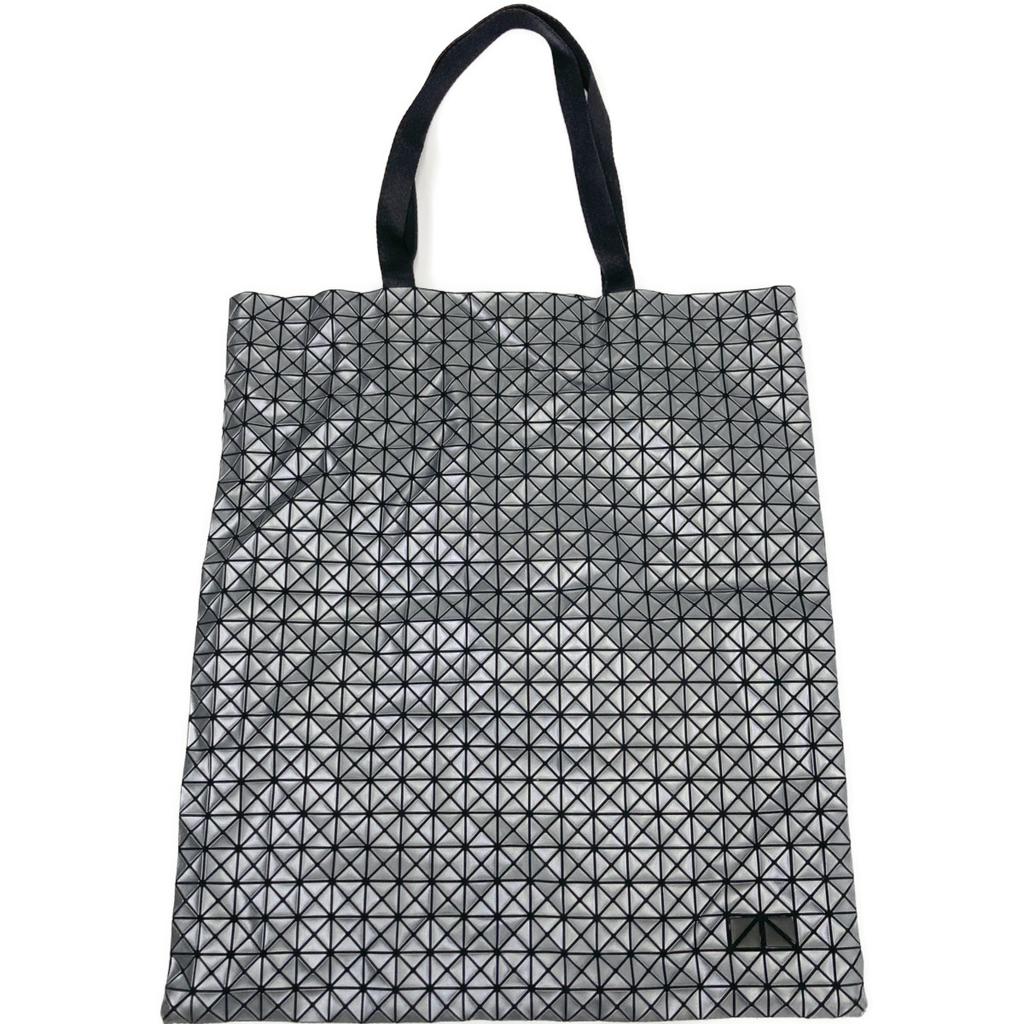 BAO BAO ISSEY MIYAKE BB74-AG605 Prism Tote Bag grayUsed