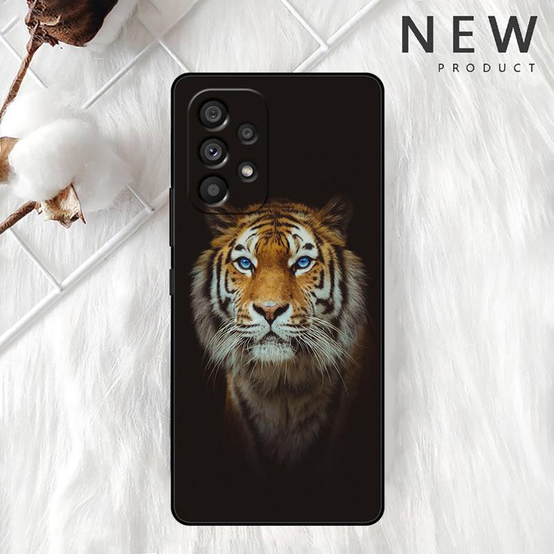 Wolf Löwe Tier Hülle Für Samsung Galaxy A54 A52 A14 5G A53 A12 A13 A71 A23 A34 A33 A21s Handyhülle