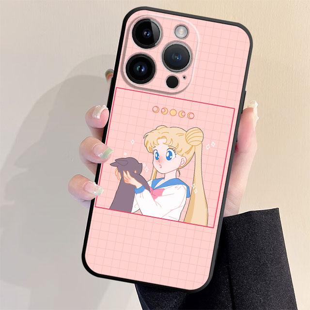 Cartoon Sailors -Moons Case for Apple iPhone SE 8 13 Pro Max 6s 11 7 14 Plus XS X 12 Mini XR 11pro Cover Coque Funda TPU Soft