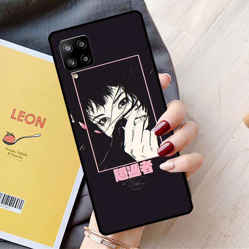 Sad Japanese Anime Aesthetic For Samsung Galaxy A54 A14 A16 A26 A36 A56 A22 A32 A52 A55 A35 A05 A06 A15 A53 A33 A13 Case