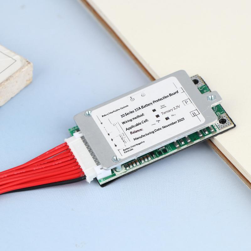 10S 36V 15A 18650 Lithium-Batterie Leistungs-Schutzplatine Separate Anschlüsse PCB-Modul Für Elektrofahrräder Fahrzeugbatterieschutz