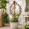 Hollow Out Wreath Plant Stand Bird Plant Climbing Trellis Butterfly Plant Fixed Frame  Patio
