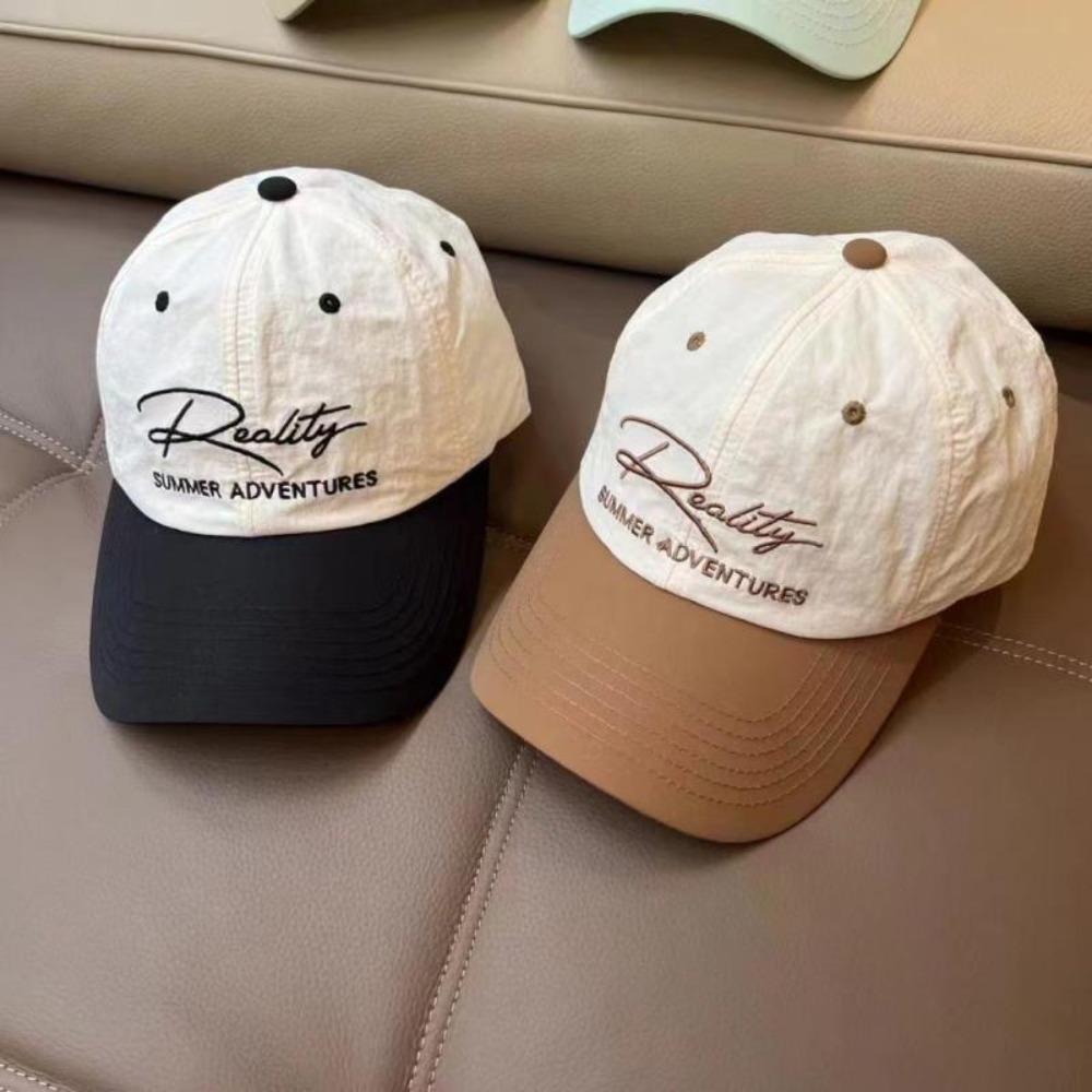 

Quick-Drying Peaked Cap Soft Women Cap Korean Style Top Hat Summer Outdoor кавовий