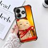 Lucky Cat Maneki Neko Japanese Soft Phone Case For Xiaomi Redmi Note 14 15 Pro Plus 13 12 11S 11T 5G 10 9S 9 Plating Anti-Fall F