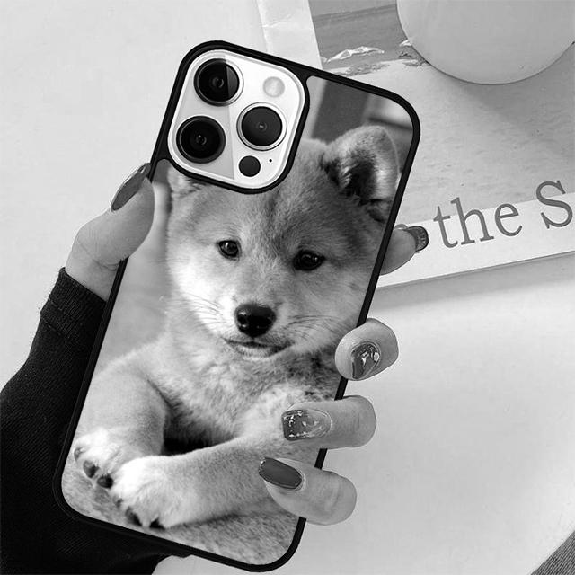 Coque de téléphone pour chiot Shiba Doge Pour iPhone 17 Air 15 16 14 13 12 Pro Max 11 Pro Max Plus Coque Shell