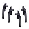 2 of Pairs Aluminum Alloy Window Casement Locking Handle Hardware Replacemrnt Parts