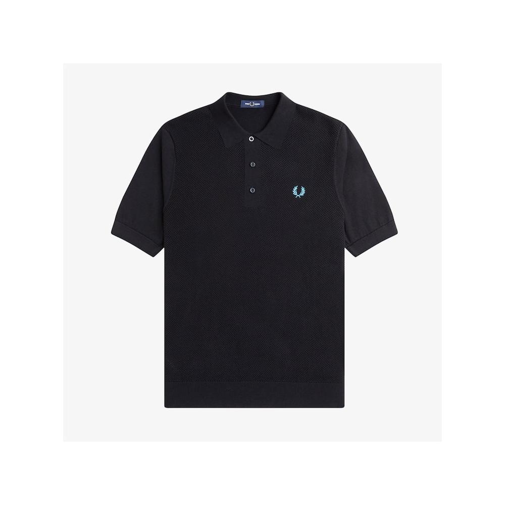

Fred Perry [headquarters Genuine] Fred Perry [sharp] Textured Front Knit Polo Shirt 102 Afpm2417643 102 qzgAfpm2417643 102 M