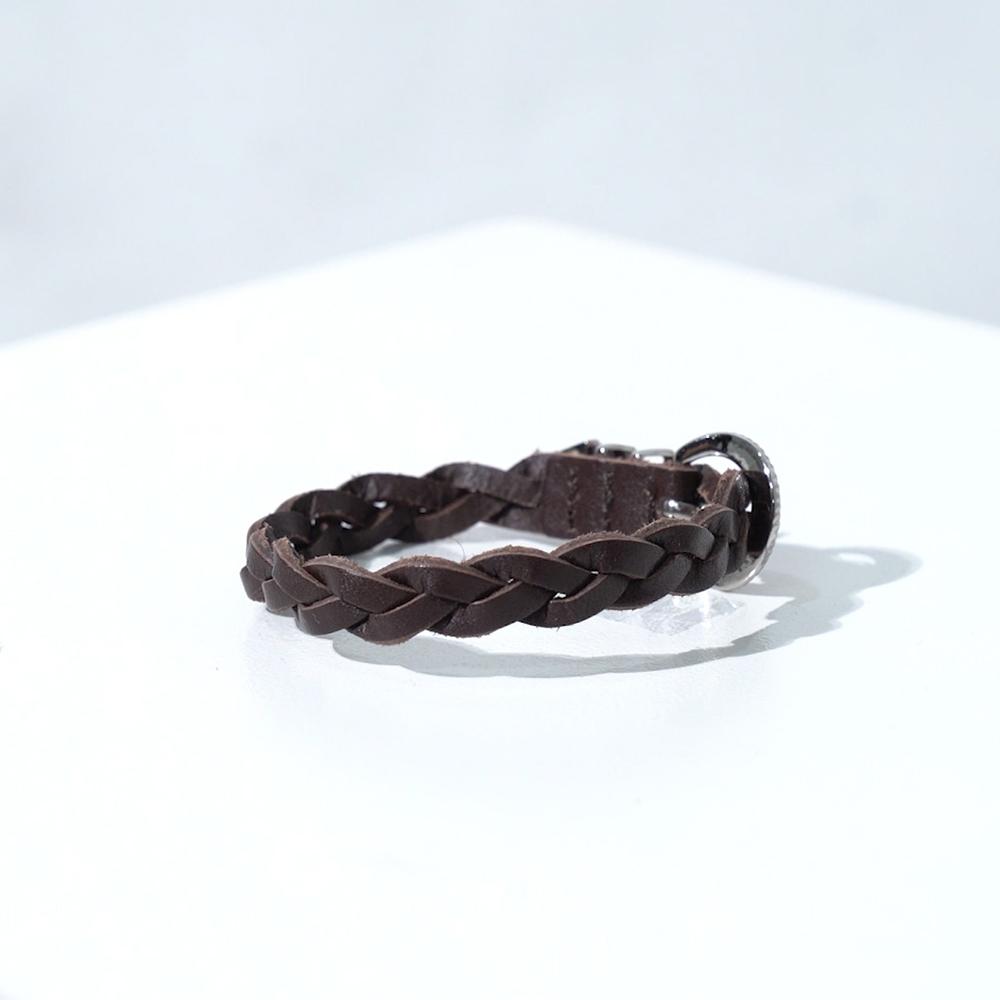 Allclassic Alcbc001 Ac Signature Bracelet W_Brown (Silver)