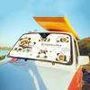 Rilakkuma Car Sunshade - Cute Windshield Sun Protection