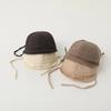 Summer Baby Sun Hat Korean Solid Color Infant Baseball Cap Outdoor Adjustable Drawstring Lace-up panama hat for kids