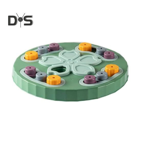 

Миска для медленного корма для домашних животных Устойчивое основание Закругленные углы Кормушка для медленного кормления домашних животных, подходящая для пищевых продуктов Предотвращает переедание Миска для медленного кормления собак зелёный