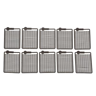 10Pcs Durable Hair Rig Boilie Bait Stops Stoppers Frame Carp Fishing Tackle Accessory