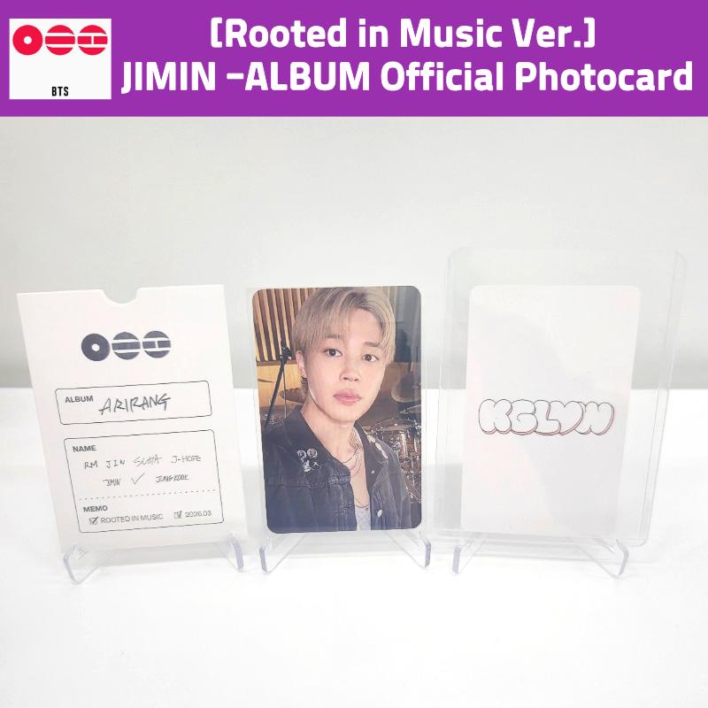 BTS ARIRANG Album POB Vorteil Fotokarte Offizielles Geschäft Geschenk Auswahl JIMIN - ALBUM MUSIC VER