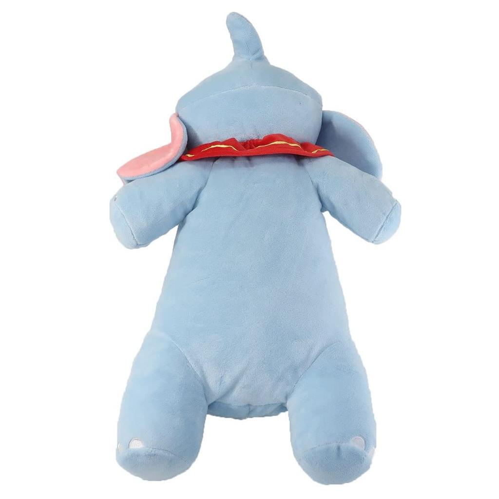 Marushin Disney Dumbo Sleep Blue H36 x W18 x D16cm and 2215041400 Cushion, (excluding hands, feet, accessories), Mother's Day, Birthday, Gift,