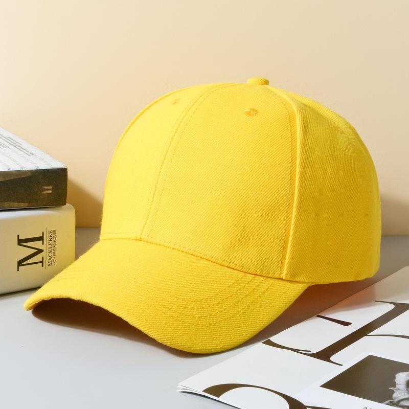 Cappellino Unisex Casual Liscio Cappellino da Baseball Snapback Regolabile Cappelli Per Donne Uomini Cappellino Hip Hop Cappello da Papà Street