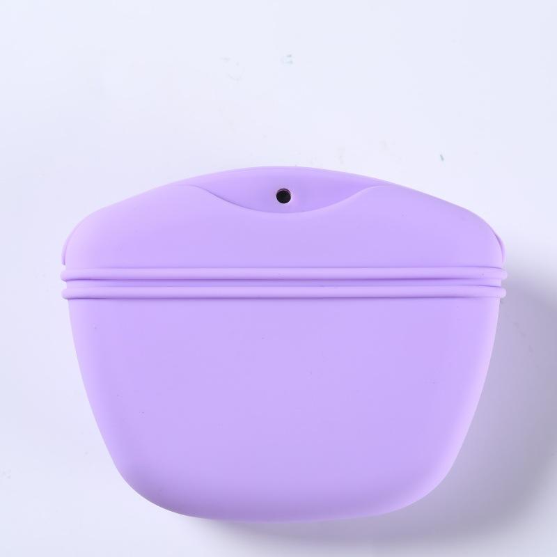 Silicone Dog Poop Bag Dispenser Leak Proof Design Various Color Options Perfect For Dog Walking Outdoor Use