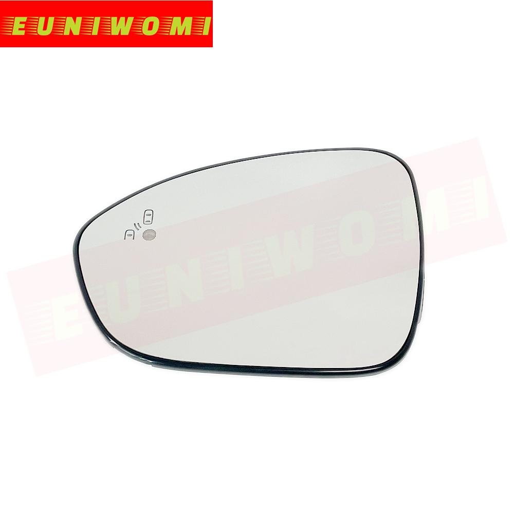 Outside Door Convex Heated Car Mirror Glass With Blind Spot For DACIA SANDERO LOGAN JOGGER