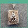 Gothic Bat Pendant Necklace With Alloy Chain For Womens Fashion Accessories