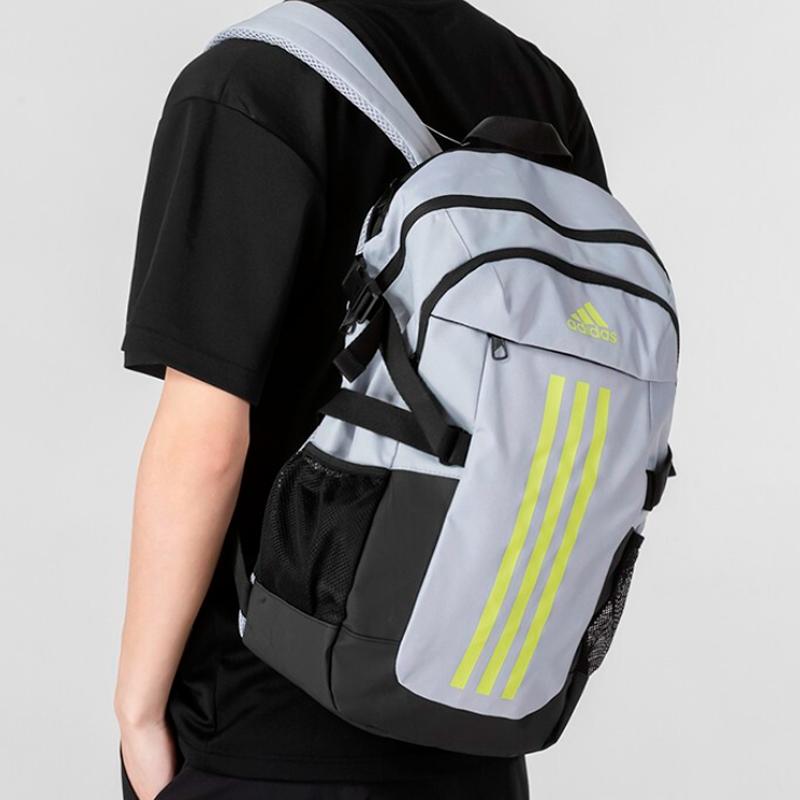 Adidas Recycled Polyester Material Backpack Regular Unisex Light Silver HC7267
