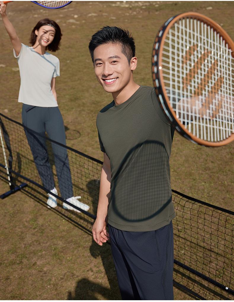 Custom Print Quick-Dry Crew Neck T-Shirt for Company Advertising, Outdoor Events, and Team Building.