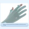 Anti-UV Women Sunscreen Gloves Breathable Summer Driving Mittens Ice Silk Riding Gloves  Girl