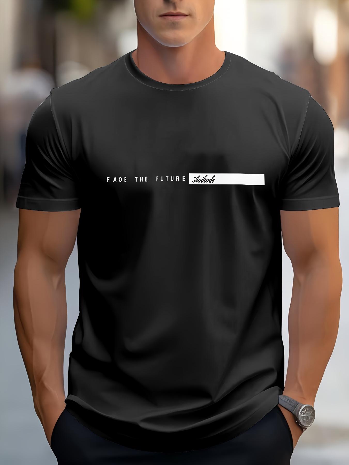

Mens casual sports Tshirt round neck lightweight and breathable suitable for summer sports and casual wear 4XL